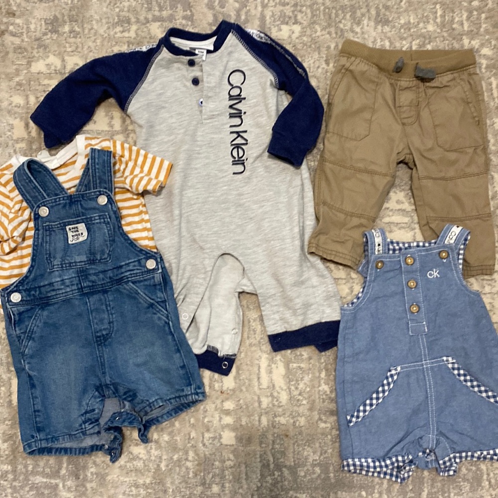 Baby bundle Calvin Klein, carters, H&M